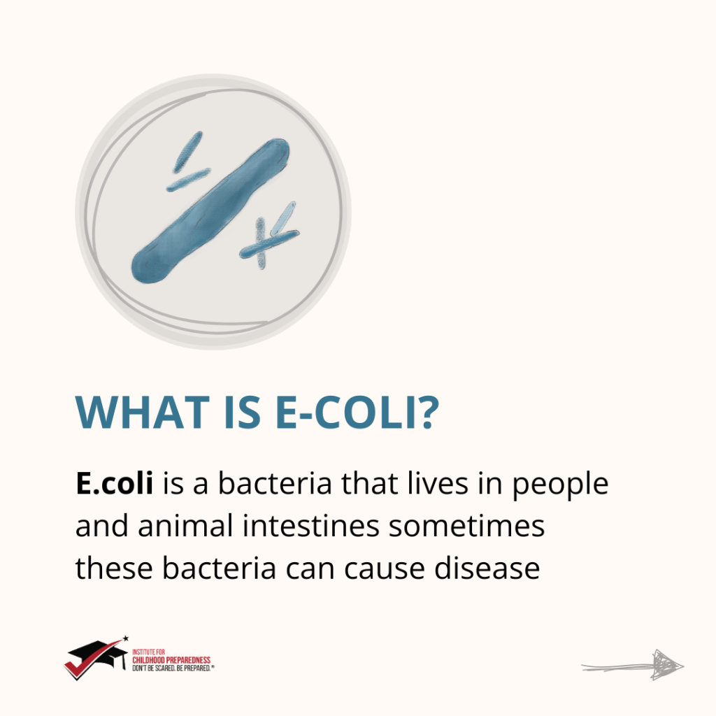 illustration of e-coli bacteria